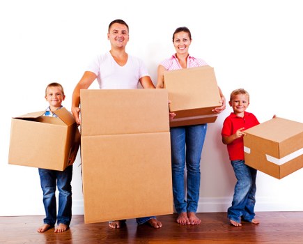 Professional team preparing office for relocation in Wimbledon