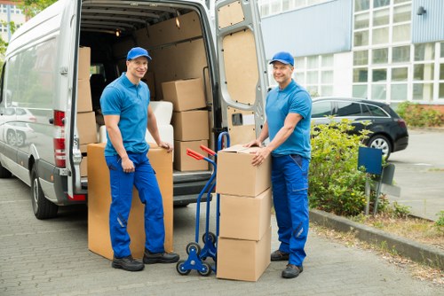 Secure storage solutions offered by Manwithvan Wimbledon