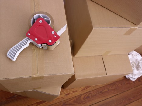 Experienced movers handling furniture in Wimbledon.